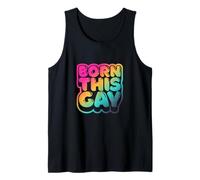 NACIó ESTE GAY - Sea visible Camiseta sin Mangas
