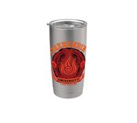 Nación del Fuego de la Universidad Firebend Vaso térmico de acero inoxidable de doble pared