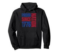 Nación Orgullosa de América Desde 1776 Sudadera con Capucha