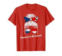 Nacional Panameña Chica PANAMÁ Espíritu Eslogan Animación Apoyo Camiseta