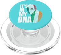 Nacionalidad de la Bandera de ADN del Patrimonio irlandés y Mex PopSockets PopGrip para MagSafe