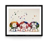 Nacnic. Acquerello stile Poster Mafalda. I fogli di stile decorativo per Wall Acquerello