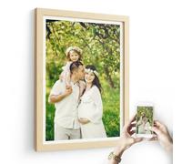 Nacnic | Cuadro Personalizado con Tu Foto | Tu Foto Enmarcada | Regalo Personalizado | Impresión Digital de Fotografía en Papel Brillo | 100% Personalizable | Regalo para Bodas, Cumpleaños