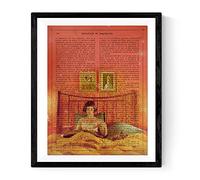 Nacnic Lámina para enmarcar Amélie. Poster tamaño A3 con Imagen de la película. Papel 250 Gramos tintas Resistentes