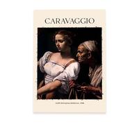 Nacnic Lámina poster de Judith decapitando Holofernes Cuadros decorativos para tu salón, dormitorio, hogar. Estampados de arte de pared. Impresiones de pared estética inspiradas en Caravaggio A3