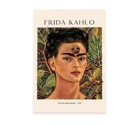 Nacnic Lámina poster de Pensando en la muerte Cuadros decorativos para tu salón, dormitorio, hogar. Estampados de arte de pared. Impresiones de pared estética inspiradas en Frida Kahlo A3