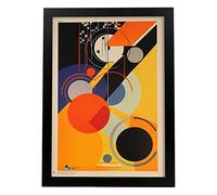 Nacnic Poster BAUHAUS de Herbert Bayer Marco Negro A3
