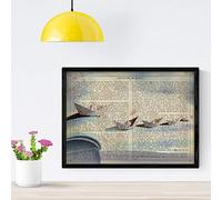 Nacnic Poster de Barcos de papel.Láminas vintage para decoración de interiores. Posters con diseño vintage y definiciones. Tamaño A4