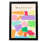 Nacnic Póster de Colección Matisse Fauvismo 18. Ilustraciones en estilo Exhibición de Arte a todo color para la decoración de interiores. Tamaño A3, sin marco.