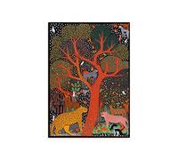 Nacnic Poster de Yayoi Kusama Animales An Sin marco A4