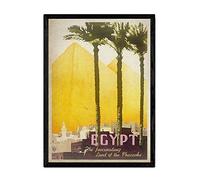Nacnic Poster vintage de Egipto. Láminas para decorar interiores con imágenes vintage y de publicidad antigua. Cuadros decoración retro. Tamaño A4