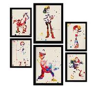Nacnic Posters de Toy Story. Ilustraciones Estilo Acuarela de Películas y Literatura Infantil Clásica. Diseño Moderno para la Decoración de Interiores. A4 & A3.