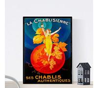 Nacnic Set de 6 pósters de Órganos y Huesos. Colección de láminas con estética Collage para la decoración de Interiores. Tamaños A3 y A4. Marco Negro.