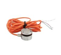 NACODLUL Sensor de Fuerza con botón de automatización de báscula de Peso, transductor de Membrana Plana, celda de Carga de compresión de 200 kg(200KG)