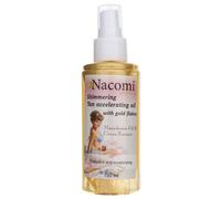 Nacomi Aceite acelerador del bronceado con polvo de oro - 150 ml