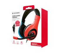 Nacon - Auriculares Gaming Estereo con cable para Nintendo Switch y Switch Lite- Bicolor Azul y Rojo (Nintendo Switch)