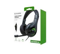 Nacon - Auriculares Gaming Estéreo con cable para XBOX X , One y S - Negro | Ajustables con micrófono incluído y controles integrados. Cable de 120 cm