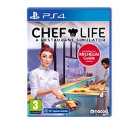 Nacon - Chef Life a Restaurant Simulator - Videojuego de Simulador de Cocina en Asociación con la Guía Michelin - Videojuego para PS4 [ Versión Española]