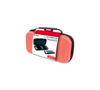 Nacon Funda de transporte rígida - Compatible con Nintendo Switch 2, OLED y Lite | Color rojo pastel