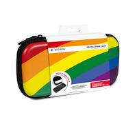 BigBen Funda de Transporte Rígida Rainbow para Nintendo Switch/Lite/OLED