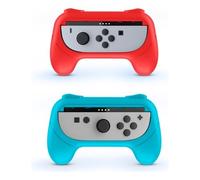 Nacon Grip Gamepad Switch 2 Dual Joy Con 2 Grip Set Azul Y Rojo