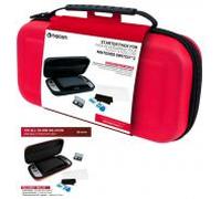 Nacon Pack de 3 Piezas Switch 2 | 1 Bolsa Dura | 1 Protector de Pantalla | Caja de Almacenamiento de Juegos (roja)