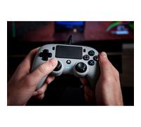NACON - PS4OFCPADGREY mando y volante Gris USB Gamepad Analógico/Digital PC, PlayStation 4