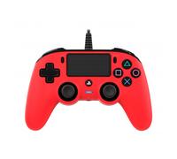 NACON - PS4OFCPADRED mando y volante Rojo USB Gamepad Analógico/Digital PC, PlayStation 4