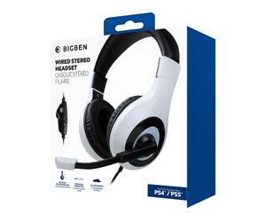 Nacon PS5HEADSETV1WHITE Gaming Stereo Headset for PS5 White
