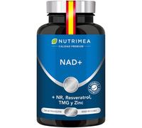 NAD+ | 700 mg | Fórmula completa | 60 cápsulas veganas