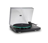 NAD C588 negro - Tocadiscos de vinilo, Manual, MM, Tracción por correa, Discos de vinilo, Discos de 45 RPM, 78 rpm, Cápsula incluida
