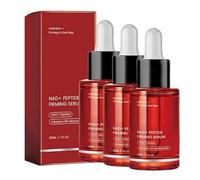 NAD Firming Serum for Face & Neck, with EGF Peptides & Collagen,Firm & Moisturizing, Anti-Ageing Facial Serum,Improve Skin Wrinkle Appearance, for Elasticity Smoother & Radiant (3 pcs)