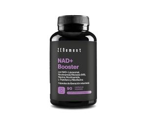 NAD+ Liposomal 500mg con Nicotinamide Riboside 250mg - Fórmula Dual con L-Triptófano, Niacina y Riboflavina - 90 Cápsulas Veganas Gastrorresistentes, 45 Días - Zenement