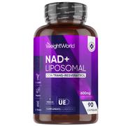NAD+ Liposomal con Resveratrol 600 mg - 90 cápsulas - Fórmula Premium Vegana para Energía, Vitalidad y Longevidad - Sin Gluten ni OGM