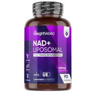 NAD Resveratrol 600mg - 90 Cápsulas Veganas con Complejo de Fosfolípidos - 3 Meses de Suministro, Fórmula con NAD Resveratrol 98%, Sin OGM