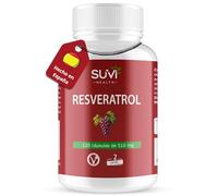 NAD Resveratrol con Antioxidante de Uvas, Polifenoles y Oleuropeína - 120 cápsulas (2 Meses) - Fuente Natural Antiarrugas y Protector Cardiovascular - Laboratorio Español - 100% Vegano