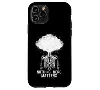 Nada Aquí Importa Esqueleto Alt Grunge Gótico EMO Carcasa para iPhone 11 Pro