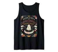 Nada Asusta a un patólogo del Habla y el lenguaje Halloween Camiseta sin Mangas