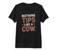 Nada Consejos como una Granja de Vacas Humor Vida ranchera Camiseta Premium
