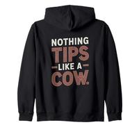 Nada Consejos como una Granja de Vacas Humor Vida ranchera Sudadera con Capucha