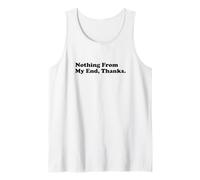 Nada de mi Fin, Gracias Camiseta sin Mangas