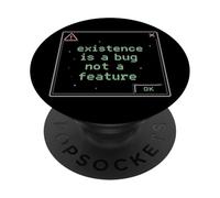 Nada Importa Nihilismo Filosofía existencial absurda PopSockets PopGrip Adhesivo