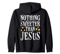 Nada más Dulce Que Jesús Christian Faith Halloween Candy Sudadera con Capucha