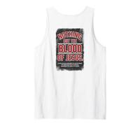 Nada más Que la Sangre de Jesús Redención Gracia Camiseta sin Mangas