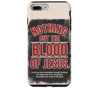 Nada más Que la Sangre de Jesús Redención Gracia Carcasa para iPhone 7 Plus/8 Plus