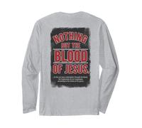 Nada más Que la Sangre de Jesús Redención Gracia Manga Larga