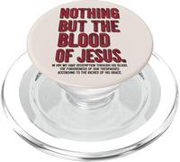 Nada más Que la Sangre de Jesús Redención Gracia PopSockets PopGrip para MagSafe