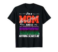 Nada me Asusta mamá Maestra música Frase Divertida Camiseta