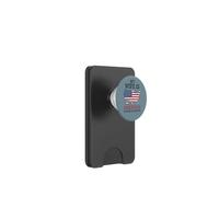 Nada me Asusta Mi Esposa es un Marido Americano US of America PopSockets PopWallet para MagSafe