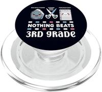 Nada Mejor Que el Divertido Regreso a Clases de los Maestros de Tercer Grado para niños PopSockets PopGrip para MagSafe